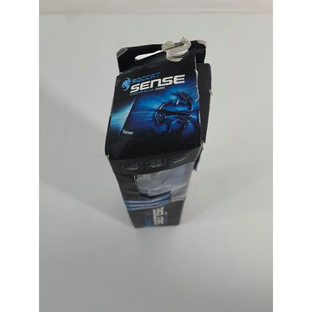 ROCCAT Sense Chrome Blue Gaming Mousepad 400x280mm